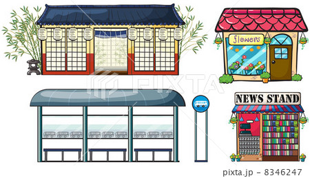 Various shops and a bus station 8346247