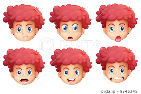 Different facial expressions 8346345