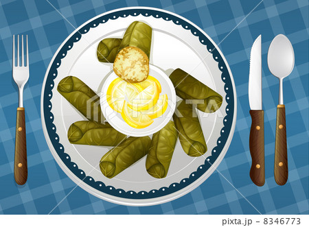 food and a dish 8346773