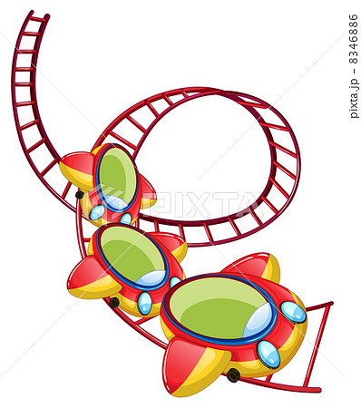 A roller coaster ride A roller coaster ride 8346886