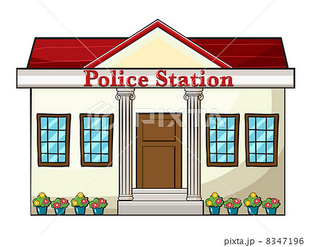 Police Station Drawing PNG Transparent Images Free Download | Vector Files  | Pngtree