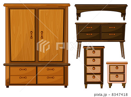 Furnitures made of wood 8347418