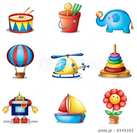 Nine different kinds of toys Nine different kinds of toys 8349162