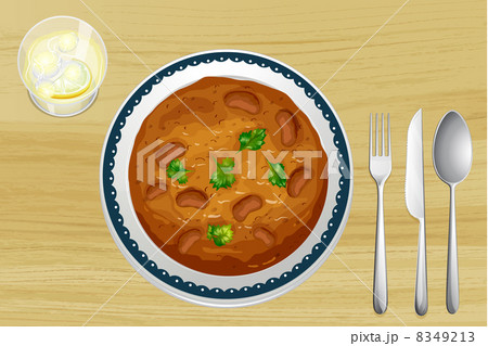 A food in a dish A food in a dish 8349213