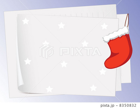 paper sheets and christmas bag 8350832