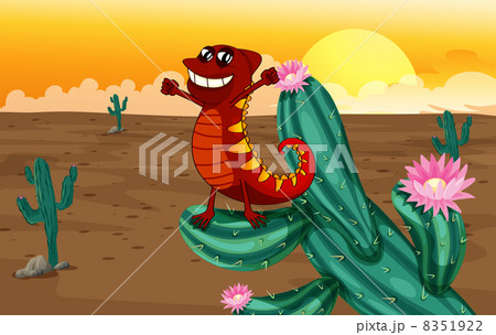 A smiling chameleon 8351922