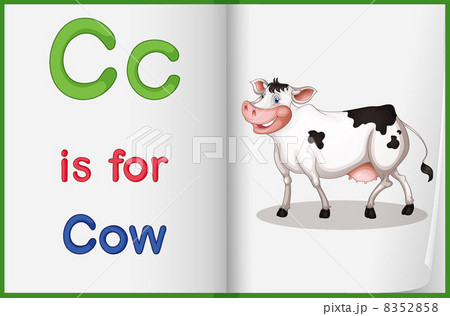 A picture of a cow in a book A picture of a cow in a book 8352858