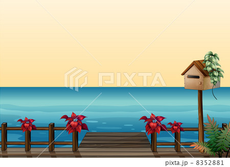 The wooden bridge The wooden bridge 8352881