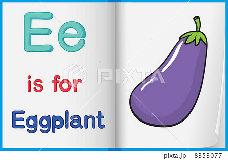 A picture of an eggplant in a book A picture of an eggplant in a book 8353077