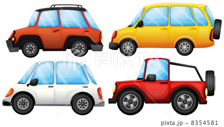 Four cars with different styles Four cars with different styles 8354581