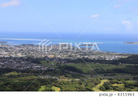 ハワイ　ホノルル　ヌアヌ・パリ展望台　Nu.Uanu Pali Lookout 8355963