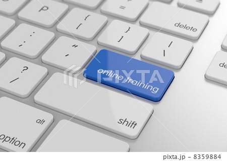 Online training button 8359884