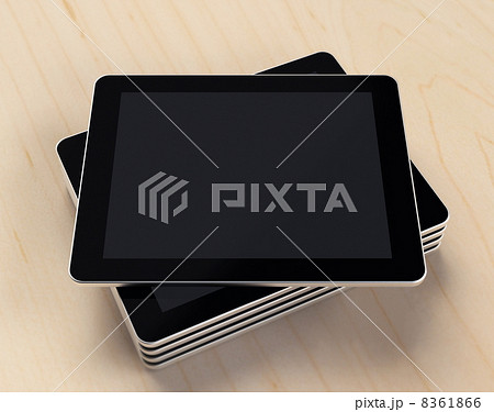 重ねられたタブレット  8361866