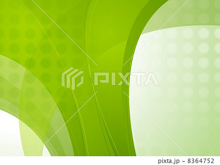 Bright green vector waves template Bright green vector waves template 8364752