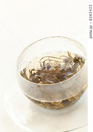 花茶のジャスミンティーの写真素材