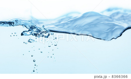 Blue water splash isolated on white background Blue water splash isolated on white background 8366366