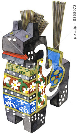 八幡馬 黒 八幡馬 黒 8368072