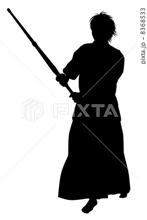 剣道_素振り 8368533