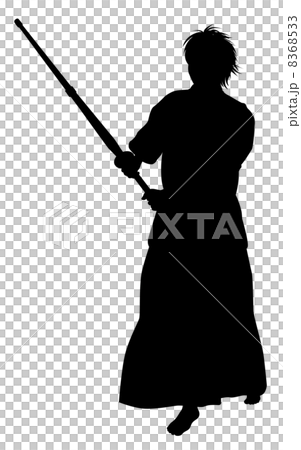 剣道_素振り 8368533