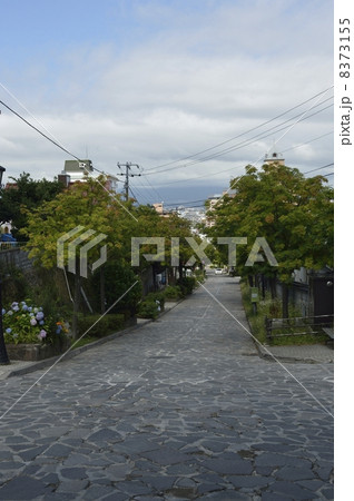 函館 大三坂の写真素材