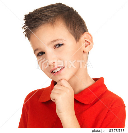 Face of adorable young boy Face of adorable young boy 8373533