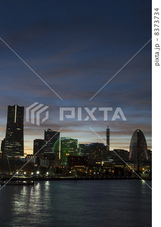 夜の横浜みなとみらい21 夜の横浜みなとみらい21 8373734