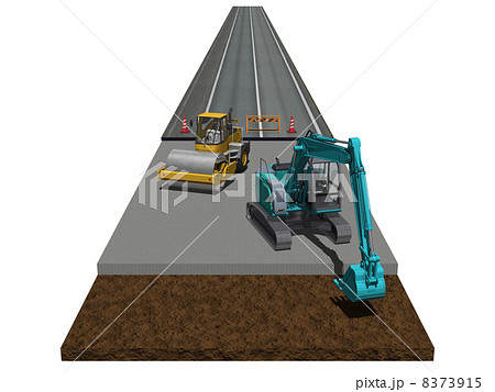 道路工事2 8373915