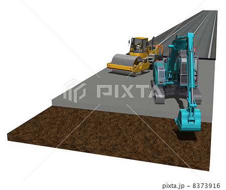 道路工事1 道路工事1 8373916