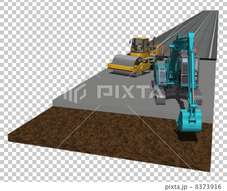 道路工事1 道路工事1 8373916