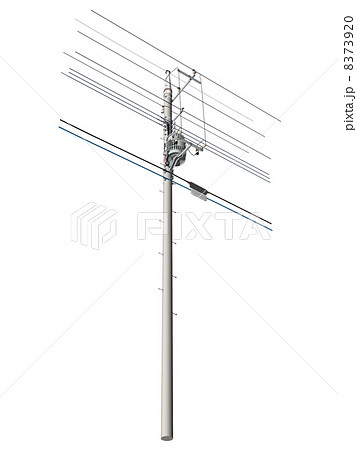 電柱2のイラスト素材 739