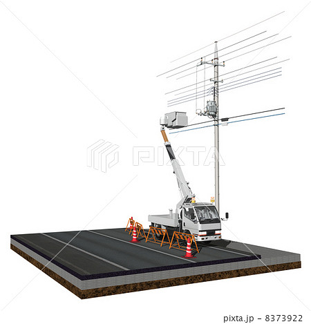 電線工事4 8373922