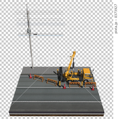 電柱工事3 8373927