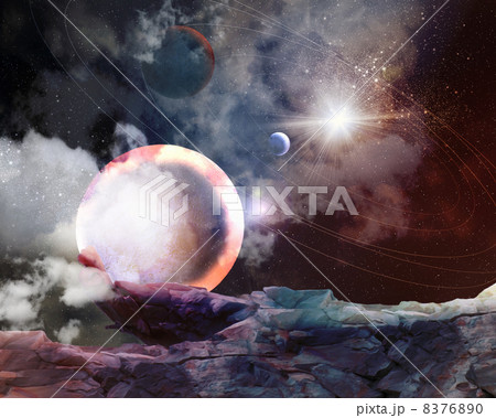 Image of planets in space Image of planets in space 8376890