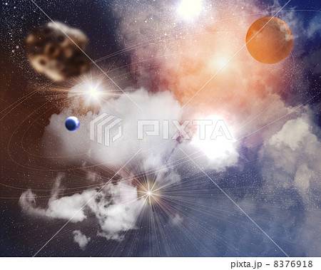Image of planets in space 8376918