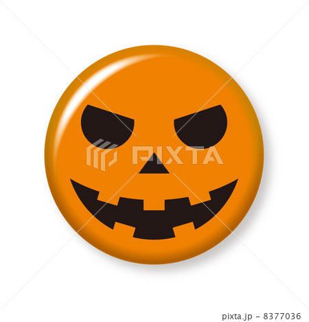 ハロウィン缶バッジaのイラスト素材 ハロウィン缶バッジaのイラスト素材