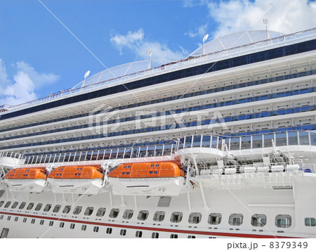 Closeup of Cruise Ship Closeup of Cruise Ship 8379349