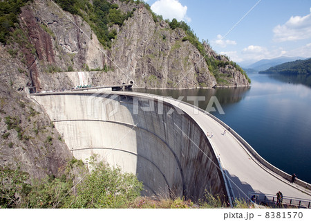 road over a big dam 8381570