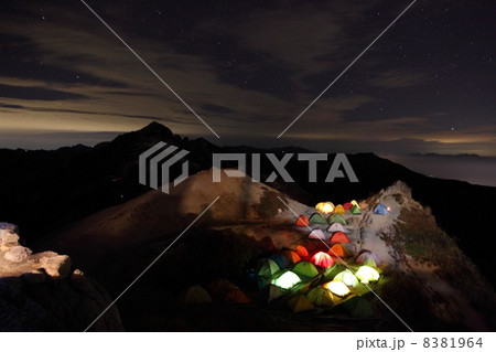 燕岳夜景 8381964