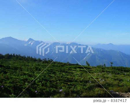清水岳と剣岳 清水岳と剣岳 8387417
