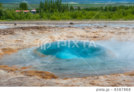 Strokkur geyser, Iceland 8387868