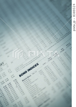 Article in the financial newspaper. 8389324