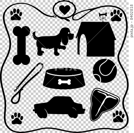 Dog Stuff Silhouettes 8402818