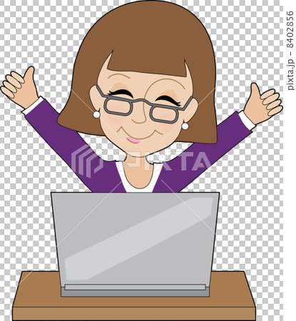 Business Lady Laptop Business Lady Laptop 8402856