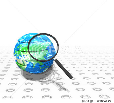 地球を拡大する／地球の環境診断 8405839