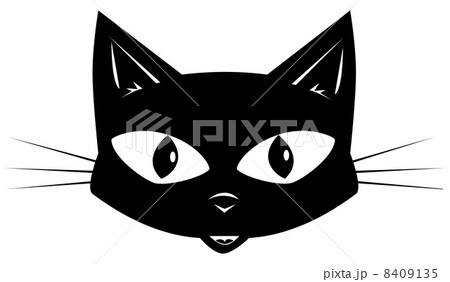 The black cat.  8409135