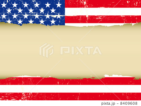 US scratched flag. US scratched flag. 8409608