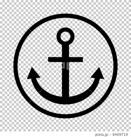 イカリのマークのイラスト素材 [8409719] - PIXTA