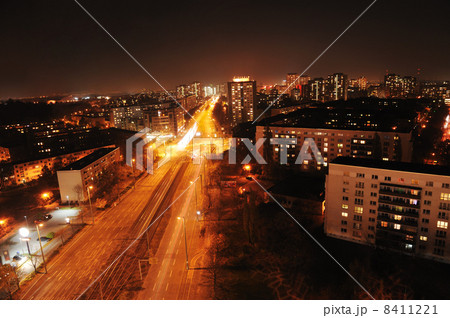 Berlin in Germany at night 8411221