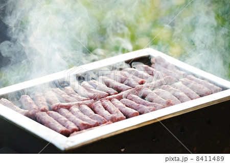 Barbecue at summer weekend 8411489