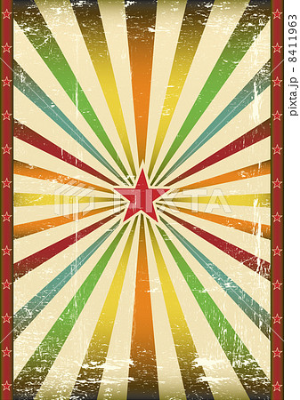 Vintage star background.  8411963